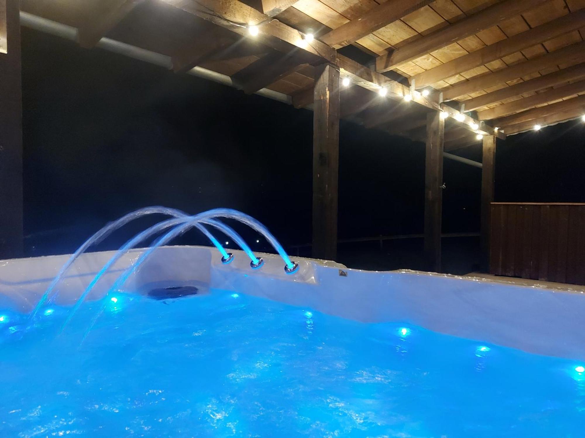 Ferienhaus Hescheld With Private Jacuzzi Hellenthal Buitenkant foto